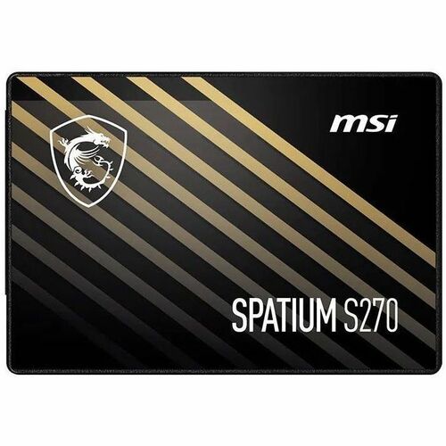 MSI SPATIUM S270 240 GB Solid State Drive - 2.5" Internal - SATA (SATA/600) - Desktop PC, Notebook Device Supported - 110 