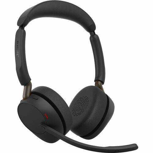 Jabra Evolve3 65 Wired/Wireless On-ear, Over-the-head Stereo Headset - Binaural - Supra-aural - 3000 cm - Bluetooth - 16 O