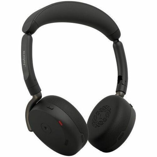 Jabra Evolve3 65 Flex Wired/Wireless On-ear, Over-the-head Stereo Headset - Black - Microsoft Teams Certification - Binaur