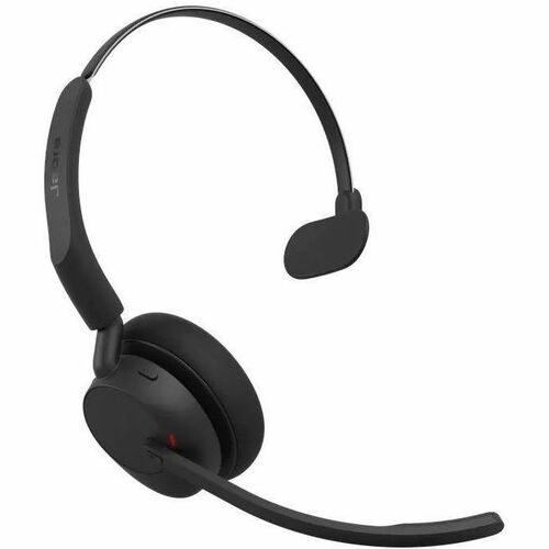 Jabra Evolve3 45 Wired/Wireless On-ear, Over-the-head Mono Headset - Monaural - Supra-aural - 3000 cm - Bluetooth - 16 Ohm
