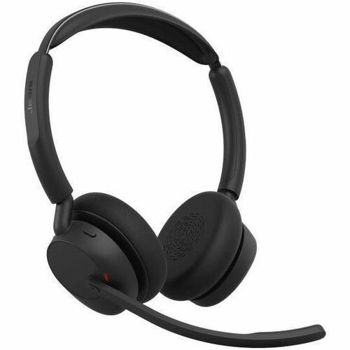 Jabra Evolve3 45 Wired/Wireless On-ear, Over-the-head Stereo Headset - Binaural - Supra-aural - 3000 cm - Bluetooth - 16 O