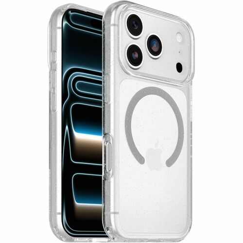 OtterBox Lumen Rugged Case for Apple iPhone 18 Pro Smartphone - Stardust (Black/Clear) - Scratch Resistant, Drop Resistant