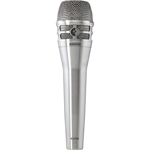 Shure Dualdyne KSM8/B 有线 动态 麦克风 - 40 Hz 到 16 kHz - 心形麦克风 - 手持 - XLR