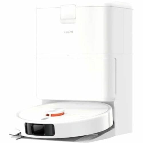 Xiaomi H50 Pro Bagless Robot Vacuum Cleaner - White - 280 mL Dust Capacity - Brush, Mop Pad - Carpet - Battery, AC Supply 