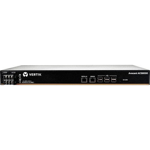 32-Port ACS8000 Console System with dual DC Power Supply