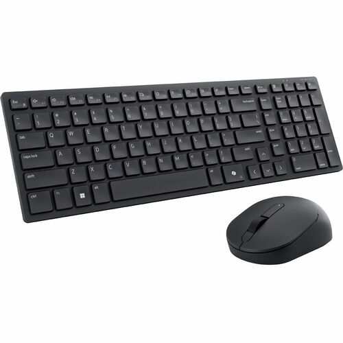 Dell KM555 Keyboard & Mouse - English (US) - USB Type A Plunger Wireless Bluetooth/RF 5.1 2.40 GHz Keyboard - Keyboard/Key