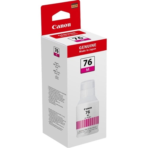 Canon GI-76M Refill Ink Bottle - Magenta - Inkjet - 135 mL
