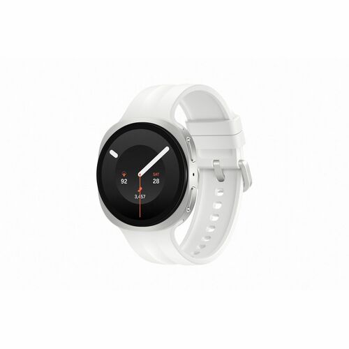 Samsung Galaxy Watch9 SM-L345F Smart Watch - 42.70 mm Case Height - 40.40 mm Case Width - Cream Body Color - Cream Band Co