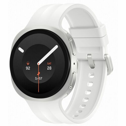 Samsung Galaxy Watch9 SM-L340 Smart Watch - 42.70 mm Case Height - 40.40 mm Case Width - Cream Body Color - Cream Band Col