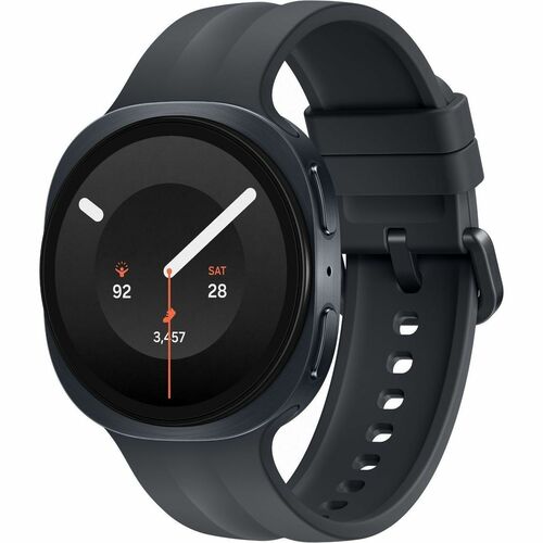 Samsung Galaxy Watch9 SM-L345F Smart Watch - 42.70 mm Case Height - 40.40 mm Case Width - Graphite Body Color - Black Band