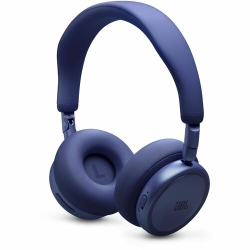 JBL Live 680NC Wired/Wireless Over-the-head, On-ear Stereo Headset - Blue - Binaural - Circumaural - Bluetooth - 32 Ohm - 