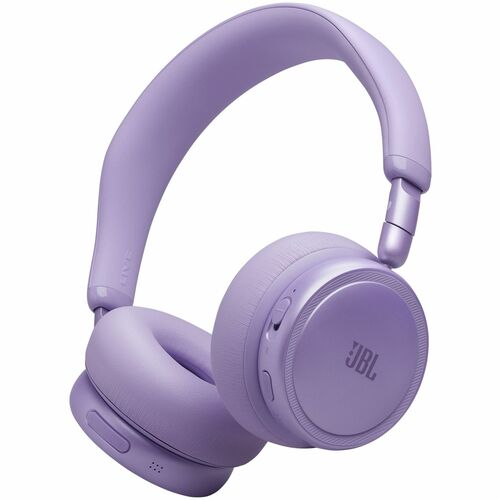 JBL Live 680NC Wired/Wireless Over-the-head, On-ear Stereo Headset - Purple - Binaural - Circumaural - Bluetooth - 32 Ohm 