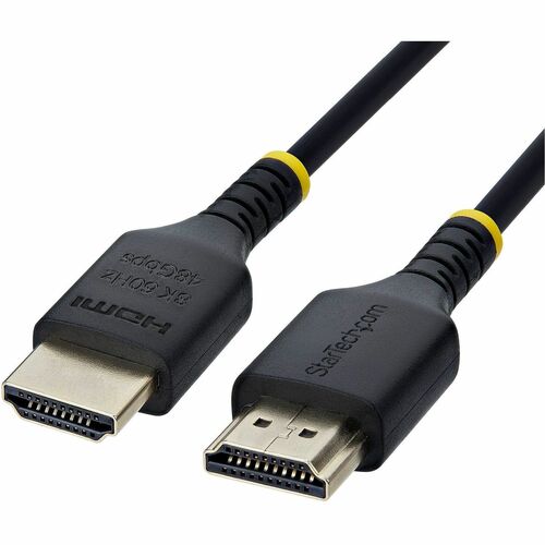 StarTech.com 2 m HDMI A/V Cable - 1 - Cable for Audio/Video Device, Display, Rack, Workstation, MacBook, MacBook Pro - Fir
