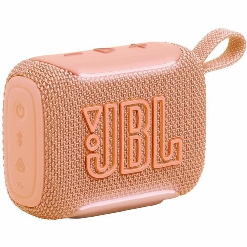 JBL Go 5 Portable Bluetooth Speaker System - 4.8 W RMS - Orange - 100 Hz to 19 kHz - Battery Rechargeable - 1