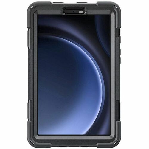 4smarts Robust Tasche Samsung Galaxy Tab A9 Tablet - Schwarz - Polycarbonat, Thermoplastisches Polyurethan (TPU), Gummi Kö