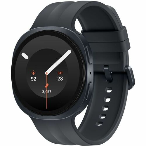 Samsung Galaxy Watch9 SM-L350 Smart Watch - 46 mm Case Height - 43.70 mm Case Width - Graphite Body Color - Black Band Col