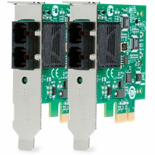 Allied Telesis 2711 Fast Ethernet Card for Server, Workstation - 100Base-FX - Plug-in Card - TAA Compliant - PCI Express 1