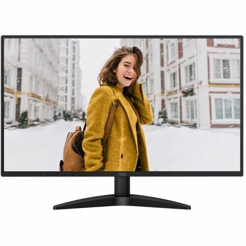 AOC 24B36H 24" Class Full HD LCD Monitor - Black - 60.5 cm (23.8") Viewable - In-plane Switching (IPS) Technology - 1920 x