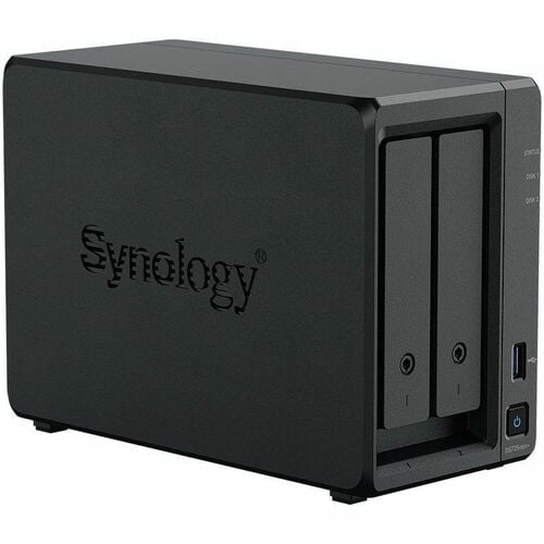 Synology DS725NEO+ 2 x Total Bays SAN/NAS Storage System - AMD Ryzen R1600 Dual-core (2 Core) 2.60 GHz - 4 GB RAM - DDR4 S