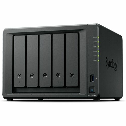 Synology DS1525neo+ 3 x Total Bays NAS Storage System - AMD Ryzen V1500B Quad-core (4 Core) 2.20 GHz - 4 GB RAM - DDR4 SDR