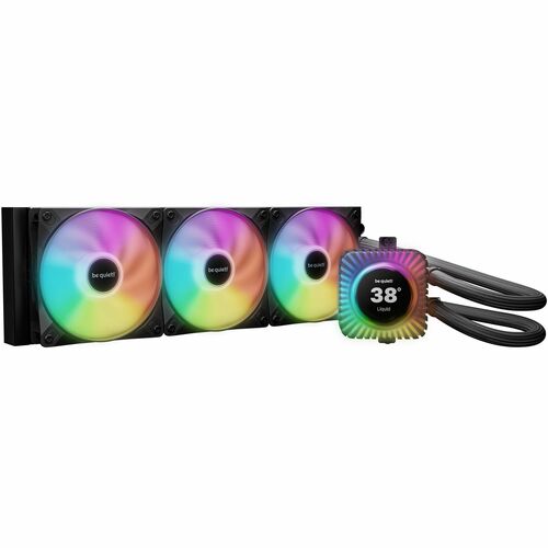 be quiet! Light Loop IO LCD Kühlventilator/Heizer/Pumpe - Processor, Computer, PC, Kühlsystem - 120 mm Maximum Fan Diamete