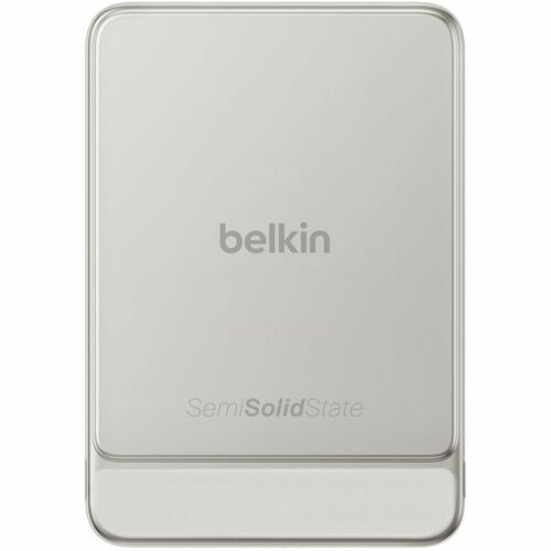 Belkin UltraCharge Pro Power Bank - Sand - For iPhone - 5000 mAh - 22.50 W - USB Type-C Connector - 1 x USB - Slim, Magnet
