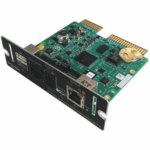 Schneider Electric UPS Management Adapter - USB - Black, Green