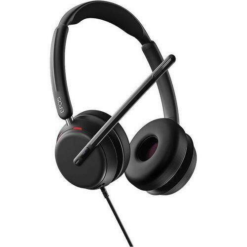 EPOS IMPACT 860 Wired On-ear, Over-the-head Stereo Headset - Binaural - 20 Hz to 20 kHz - 180 cm Cable - MEMS Technology M