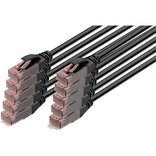Digitus 5 m Category 6e Network Cable - 10 Piece - Cable for Network Device - First End: 1x RJ-45 Network - Male - Second 