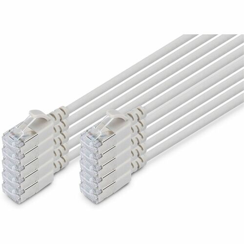 Digitus 5 m Category 6a Network Cable - 10 Piece - Cable for Network Device - First End: 1x RJ-45 Network - Male - Second 