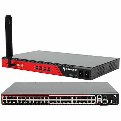 Opengear OM2224-24E-10G Infrastruktur Verwaltungsgerät