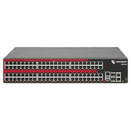 Opengear CM8196-10G Device Server - 1,95 GB - DDR4 SDRAM - Verdrilltes, Glasfaserleitung - 2 Gesamtzahl Erweiterungssteckp