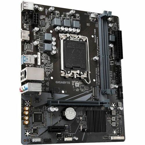 GIGABYTE Ultra Durable H610M K DDR4 Desktop Motherboard - Intel H610 Chipset - Socket LGA-1700 - Micro ATX - Core, Pentium