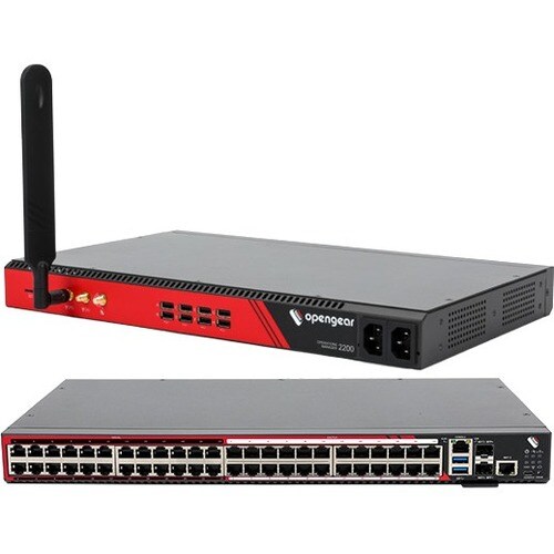 Opengear OM2224-24E-10G-L Infrastruktur Verwaltungsgerät - Remote Management