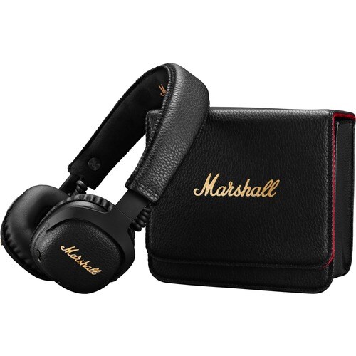 Marshall Mid A.N.C Com fios/sem fios Na orelha, Headset Estéreo Fone de ouvido - Preto - Binaural - Circum-auditivo - 1000