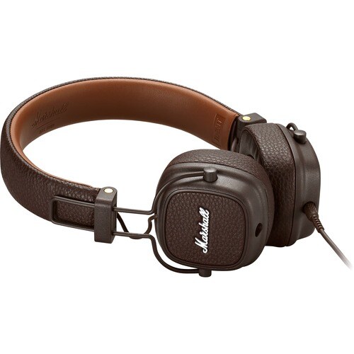 Marshall Major III Com fios Na orelha, Headset Estéreo Fone de ouvido - Castanho - Binaural - Circum-auditivo - 32 Ohm - 2