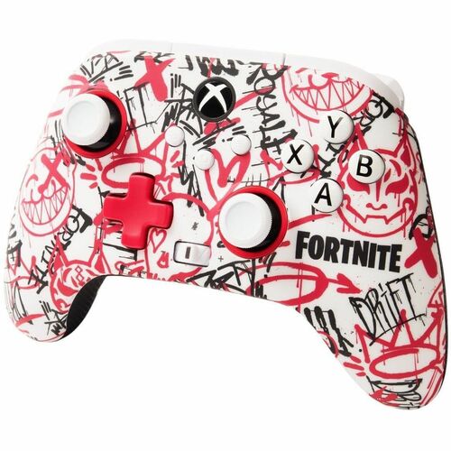 PowerA Gaming Pad - Wireless, Cable - USB - Xbox Series X, Xbox Series S, Xbox One, Xbox3 m Cable - White