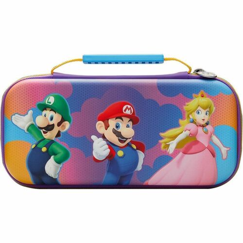 PowerA Carrying Case Nintendo Portable Gaming Console - Color Splash Heroes - 45 mm Height x 150.1 mm Width x 255 mm Depth