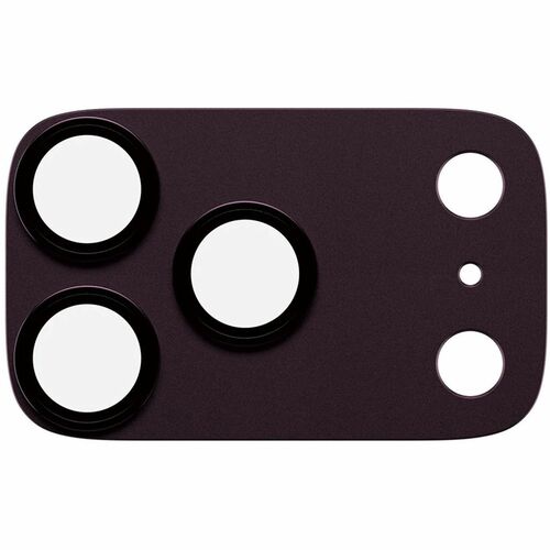 PanzerGlass Fender Camera Lens Protector - Dark Cherry - Glass, Aluminium