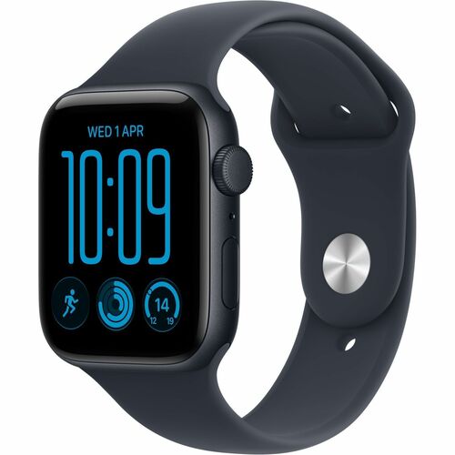 Watch SE 3 GPS 44mm Midnight Aluminium Case with Navy Blue Sport Band - M/L