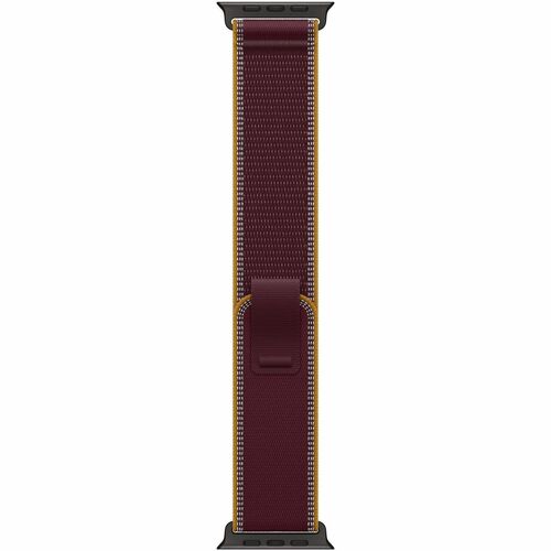 49mm Burgundy Trail Loop - M/L - Black Titanium Finish