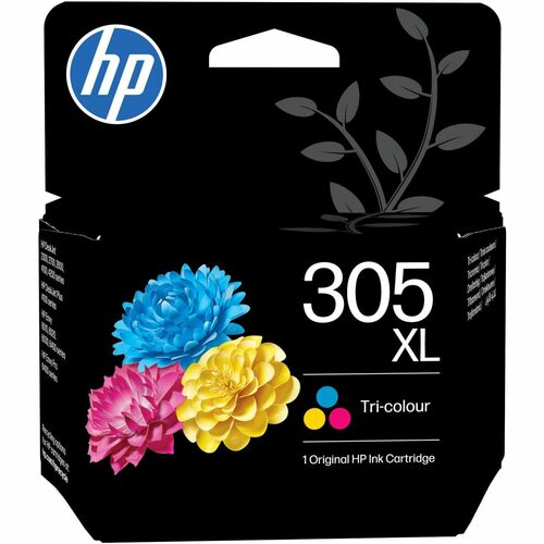 HP 305XL Original High Yield Inkjet Ink Cartridge - Tri-colour - 1 Pack - 300 Pages