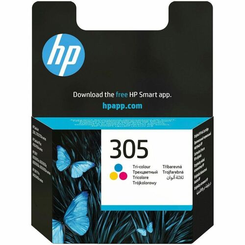 HP 305 Original Standard Yield Inkjet Ink Cartridge - Tri-colour Pack - 100 pages