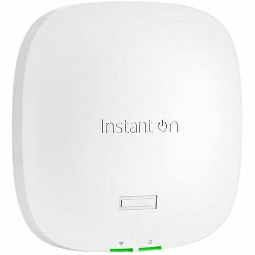 HPE Instant On AP21 Dual Band Wi-Fi 6 IEEE 802.11ax 1.50 Gbit/s Wireless Access Point - Indoor - 2.40 GHz, 5 GHz - MIMO Te