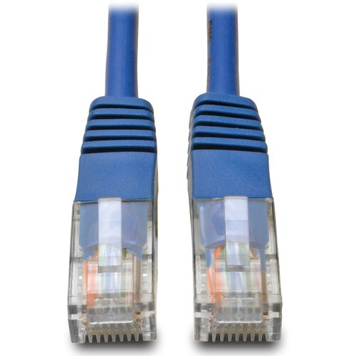 Tripp Lite Cat5e UTP Patch Cable - 1ft - 1 x RJ-45 Male - 1 x RJ-45 Male - Blue