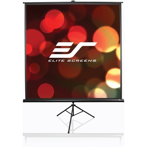 Elite Screens Tripod Series - 100-INCH 4:3, Portable Pull Up Home Movie/ Theater/ Office Projector Screen, 8K / ULTRA HD, 