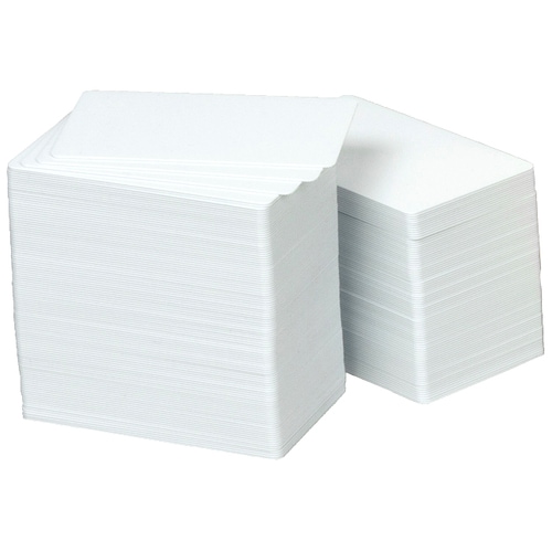 Zebra Premier Plus ID Card - 100 - White - Polyvinyl Chloride (PVC)