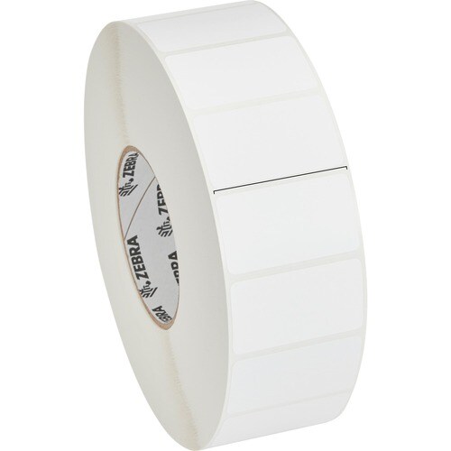 Zebra Label Paper 2.25 x 1.25in Direct Thermal Zebra Z-Select 4000D 3 in core - 2 1/4" Width x 1 1/4" Length - Permanent A