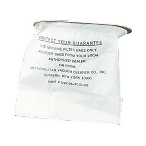 MetroVac Metro DataVac Replacement Bags - 5 / Pack FOR MODELS AM VM MDV 1 SERIES