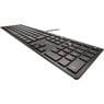 CHERRY KC 6000 SLIM BLACK/CORDED KEYBOARD USB FRENCH